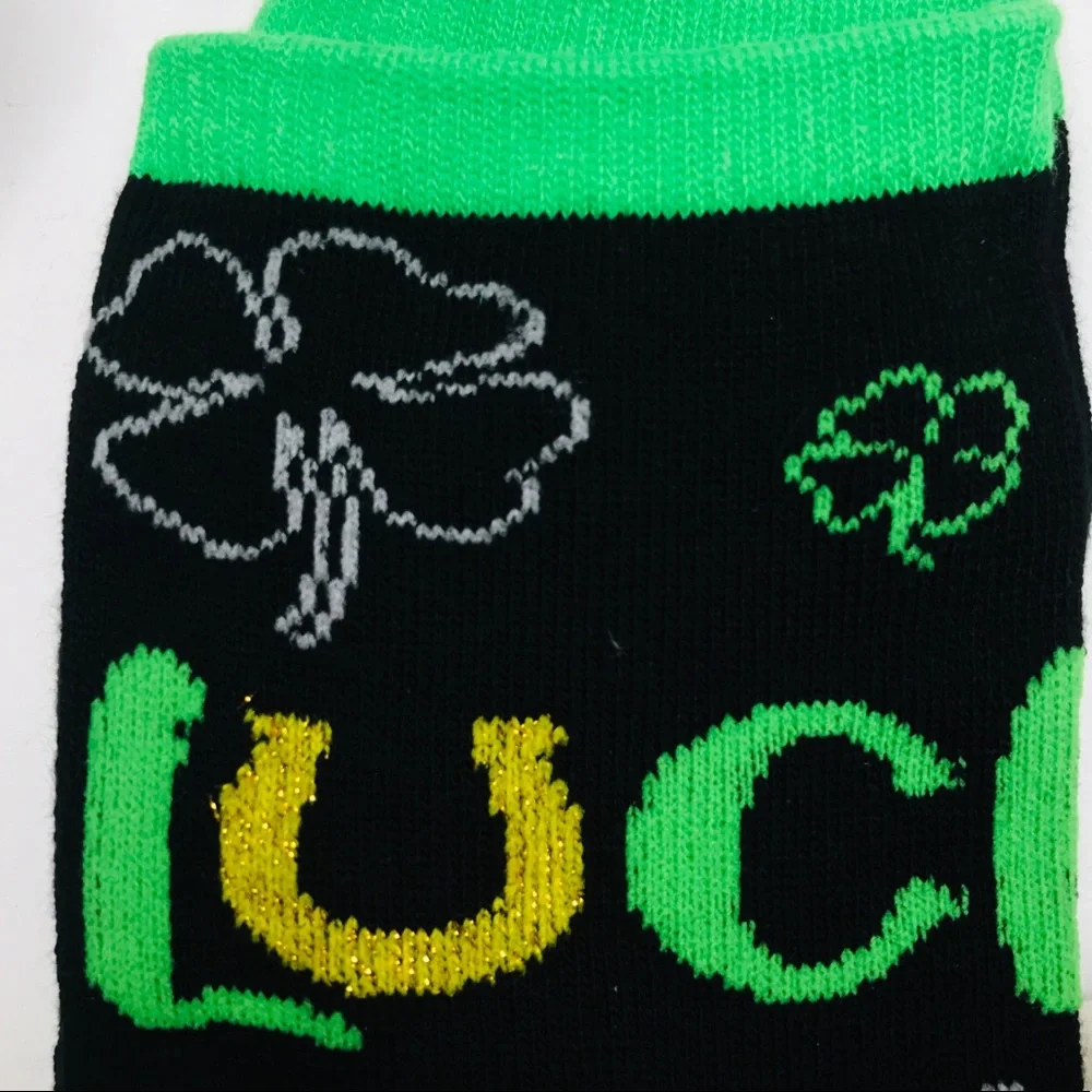 Crest Brands St Patricks Day Socks and Scrunchie